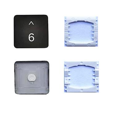Imagem de A tecla e as dobradiças individuais de substituição número 6 são aplicáveis ao teclado MB Pro 13/38.1 cm modelo A1706 A1707 A1708 para substituir a tampa e a dobradiça de 6 teclas