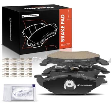 Imagem de A-Premium Conjunto de pastilhas de freio a disco de cerâmica traseiras compatível com Dodge Grand Caravan, Caravan & Chrysler Town & Country e Lincoln Town Car & Mercury Grand Marquis & Plymouth Grand