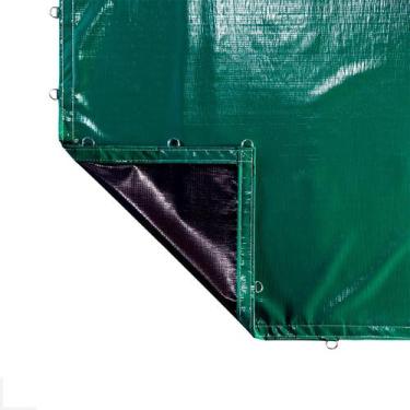 Imagem de Lona Vinil Carga Pesada 1000 Caminhão 3x3 Verde 3x3 - CARGA PESADA LON