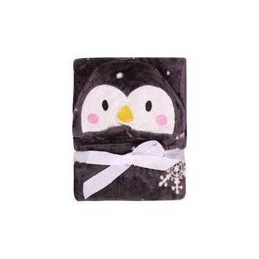 Imagem de Manta Baby com Capuz de Bichinho - JOLITEX, Pinguin