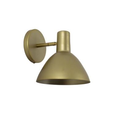 Imagem de Lustre Arandela Cone Retro Articulada Dourado 158 - ILUMINAMUNDO