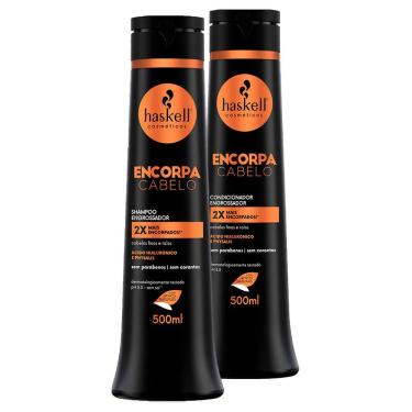 Imagem de Kit Duo Encorpa Cabelo Haskell Shampoo + Condicionador 500ml