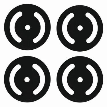 Imagem de Kit 8 Anilhas Vazadas Pintadas 2 Kg