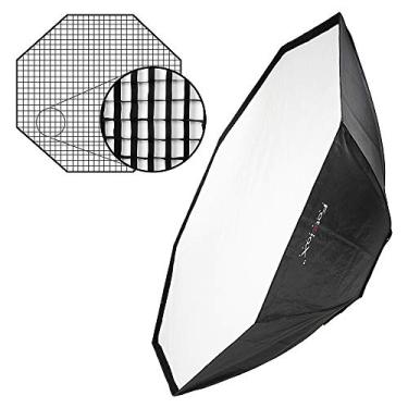 Imagem de Fotodiox Pro 70" Octagon Softbox PLUS Grid (Eggcrate) para Studio Strobe/Flash com Soft Difusor e Speedring Dedicado, para Novatron M Series Monolight M150, M300, M500, Bare Tube Head 2107FC Strobe Flash Light