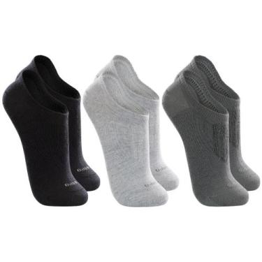 Imagem de Kit Com 3 Pares De Meias Curtas Soquete Invisivel Lupo Modelo Esportiv