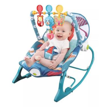 Imagem de Cadeira De Balanço Descanso Automática Infantil Bebe Musical Vibratóri