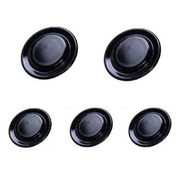 Imagem de Kit Espalhador Tampas Peças Fogão Cooktop Consul 5 Bocas