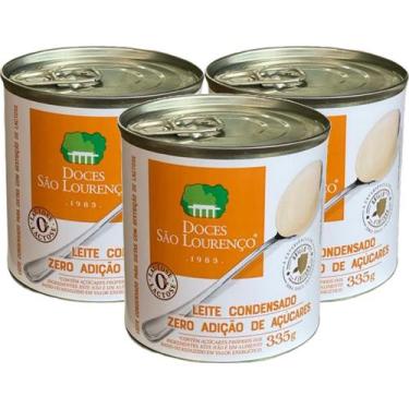 Imagem de Leite Condensado Zero Aç. Zero Lactose S. Lourenço 335g (3x) - São Lou