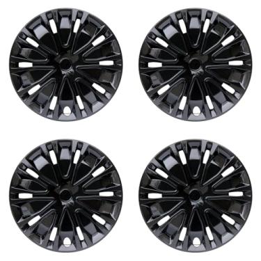 Imagem de Aiqiying Calota de Roda de Substituição R14 Calotas Capa de Aro de Roda Universal Material Abs Acessórios Externos para Carro Caminhão Suv - Conjunto de 4
