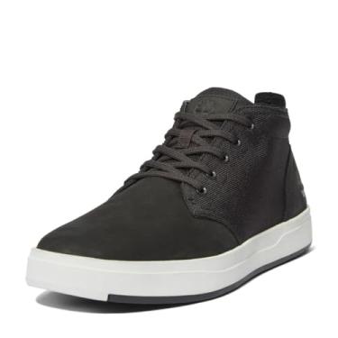 Imagem de Timberland Tênis masculino Davis Square Chukka, preto, 43 médio