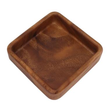 Imagem de Prato de Frutas de Nozes, Prato de Sobremesa Com Textura Durável e Delicada para Escritório (Quadrado)