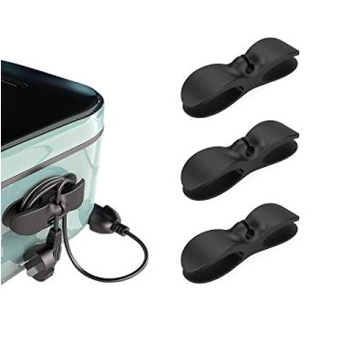 Imagem de Organizador de cabos atualizado para eletrodomésticos, 3 peças de enrolador, suporte de cabo, organizador de envoltório para cafeteira, fritadeira a ar, forno de microondas, picador de carne, panela