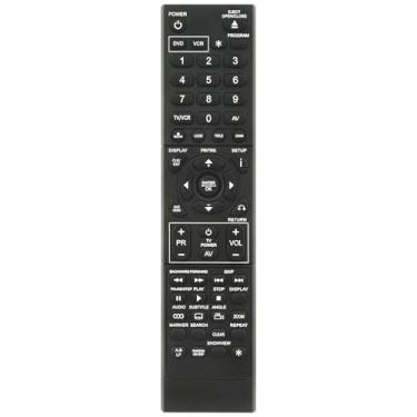Imagem de Controle remoto de substituição 6711R1P104F compatível com gravador de DVD VCR LG V160 V180 V271 V280 V271-W1 V281-W1 V280S-P1 V281-P3 V280N-P2Z V280N-S V280N-P1 1 V28 0N-P1Z V280N-P2