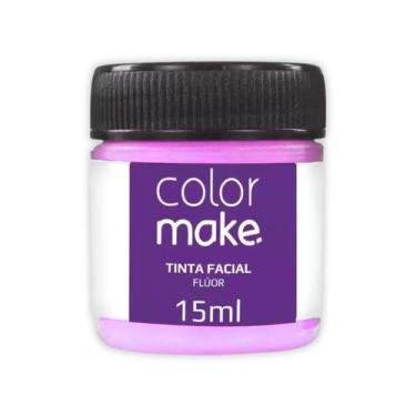 Imagem de Tinta Facial Líquida Pink Neon - 15ml - Color Make