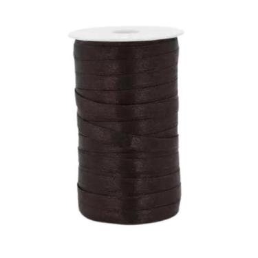 Imagem de Fita de Cetim Trader 04mm N0 com 100 Metros, COR 039 PRETO, 100 METROS