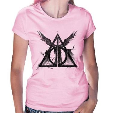 Imagem de Baby Look The Tale of the Three Brothers - Foca na Moda, Rosa bebê, GG