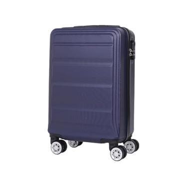 Imagem de Mala De Viagem Bordo 10 Kg Abs 4 Rodas Cadeado Embutido (Azul)