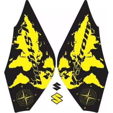 Imagem de Adesivo Protetor Lateral Resinado Suzuki Vstrom Protl002 - Resitank