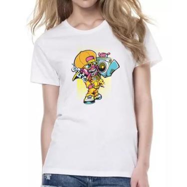 Imagem de Camiseta Baby Look Zombie sound - Alearts, GG