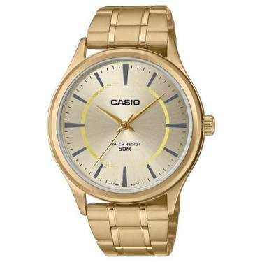 Imagem de Relógio casio feminino dourado ltc-100g-9evdf