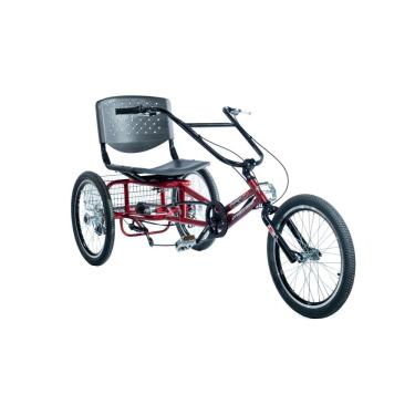 Imagem de Triciclo Praiano 7 Marchas Vermelho - Dream Bike