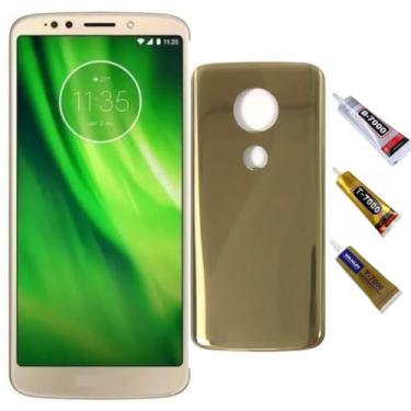 Imagem de Tela Display Lcd Touch Para Moto G6 Play D + Tampa + Cola 110ml