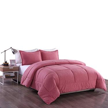 Imagem de cotton Loft Conjunto de edredom de algodão lavado, casal/queen, 3