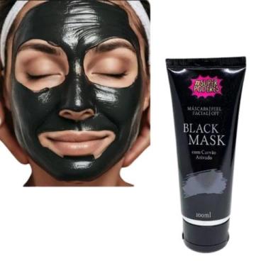 Imagem de Máscara Facial Black Mask Peel Off Com Carvão Ativado Super Poderes Má