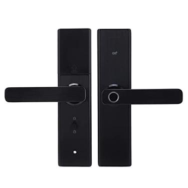 Imagem de Wi -Fi Smart Lock Print Senha Desbloqueia Trava Eletrônica de Porta para Segurança Doméstica