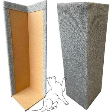 Imagem de Arranhador para gato de canto de sofá 55 cm cor [chumbo]