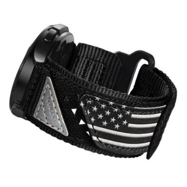 Imagem de Pulseira de relógio ULTIMAL Nylon 20mm compatível com Samsung Galaxy W