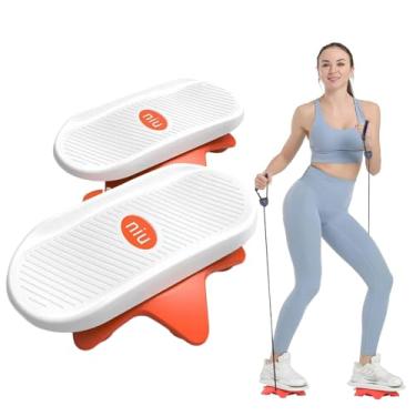 Imagem de Placa de torção abdominal para exercício, disco de torção da cintura com alça, placa de exercícios Core Twister para treino, casa, academia, prancha de equilíbrio silencioso, equipamento de ginástica