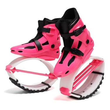 Imagem de Canguru Sapatos De Salto Esportes Fitness Salto Sapatos Para Adultos Mulheres Iniciantes Correndo Treinamento Salto Sapatos Lua(M/33-35)