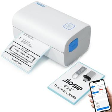 Imagem de Impressora de etiquetas Bluetooth Impressora térmica de mesa Jiose 4x6