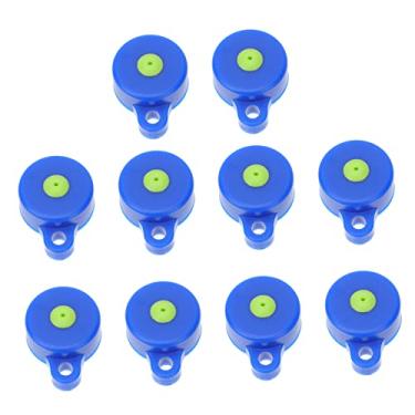 Imagem de Yardenfun Suprimentos de tiro 10 peças de tampa de garrafa inflável de alta pressão para treinamento Bb jogo de tiro ao ar livre kit de inflador de pellets tampas de garrafa abs lazer ao ar livre