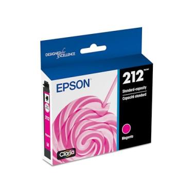 Imagem de EPSON Cartucho magenta de capacidade padrão de tinta Claria T212 (T212320-S) para impressoras Epson Expression and Workforce selecionadas
