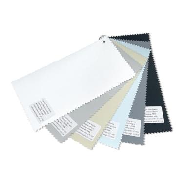 Imagem de JOYENG Tecido à prova d'água com persiana inteligente motorizada e persiana blackout, tecido com controle remoto, persianas automáticas sem fio, escurecimento de quarto, tamanho personalizado