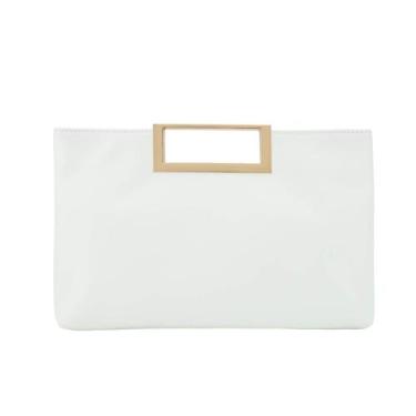 Imagem de Bolsa CHARMING TAILOR Fashion PU em couro PU feminina branca