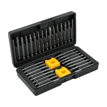 Imagem de Jogo bits/ponteiras corpo fino 35pcs encaixe sextavado vd - VONDER