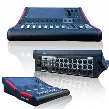 Imagem de Mesa De Som Digital 20 Canais Aurea Interface Multipista - Bell