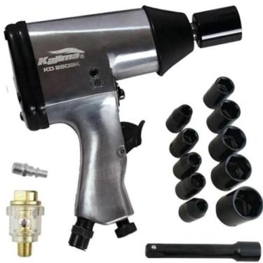 Imagem de Chave Impacto 1/2 Parafusadeira Pneumática 17Pcs - Sa, Songle, Nakazak