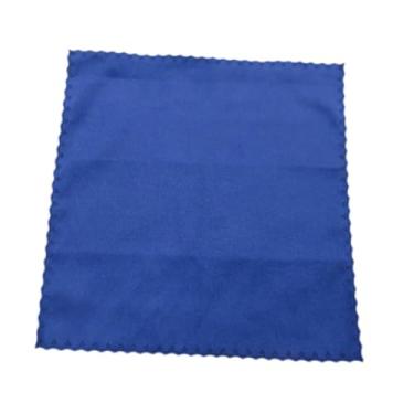 Imagem de MERIGLARE Kit de limpeza de pano para flauta multiuso, peça de instrumento, pano macio, limpador de flauta para violão, piano, lentes, saxofone, iniciantes, Azul