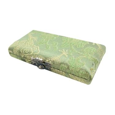 Imagem de YIJU Estojo para palhetas de oboé, à prova de poeira, leve, recipiente para saxofone, caixa para palhetas de clarinete para músicos amadores e entusiastas, Verde, Três