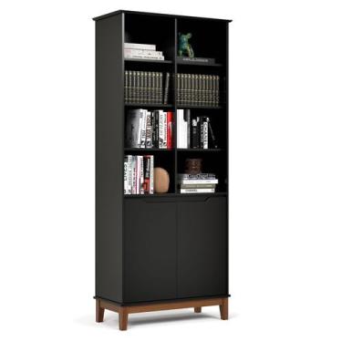 Imagem de Livreiro Ej Preto - EJ Móveis