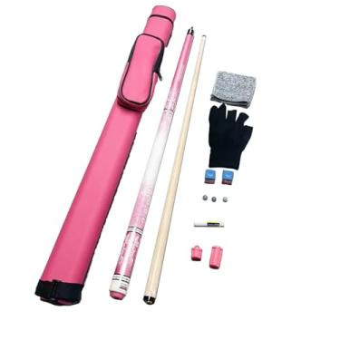 Imagem de Taco de Sinuca Profissional 1/2 Estrutura em Madeira de Bordo Canadense 147 cm (58 pol.) Cabeça 10/11.5/13 mm (A Tacos de bilhar e acessórios+ barril de tacos, 11.5mm)