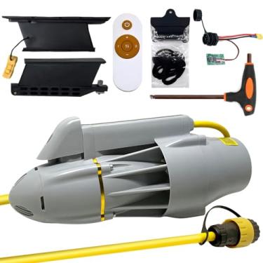 Imagem de WaterLuu Motor Para Prancha De Stand-Up Paddle À Prova D'Água 24V-360W, Hélice Elétrica, Nadadeira Elétrica Motorizada, Ideal Pesca, Surfe, Etc. (Bateria Não Incluída)