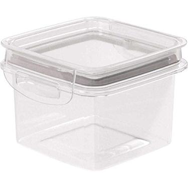 Imagem de Porta Mantimentos Trava Mais Quadrado 380Ml Plasútil