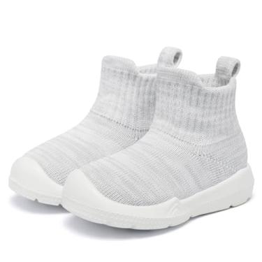 Imagem de MORENDL Sapatos De Meia Para Criança Sapatos De Caminhada Para Bebês Chinelos Infantis Meninos E Meninas Tênis Antiderrapantes