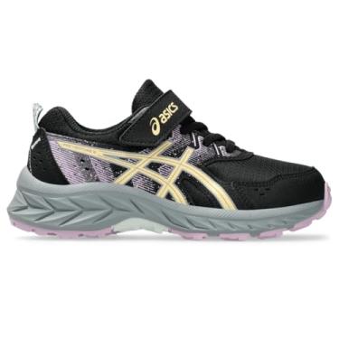 Imagem de ASICS Tênis infantil unissex Pre Venture 9 Ps (bebê/criança pequena), Preto/laranja claro, 15
