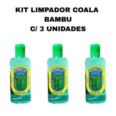 Imagem de Kit com 3 limpadores perfumados coala bambu 120ml